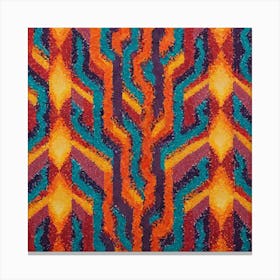 Chevron Pattern Canvas Print