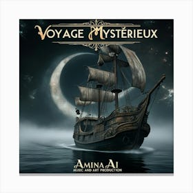 Voyage Mystérieux 1 Canvas Print