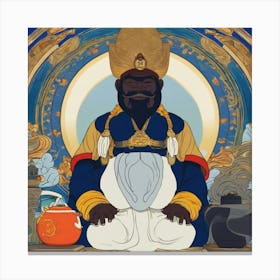 Tibetan Guru Canvas Print