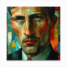 Portrait Of A Man 12 Canvas Print