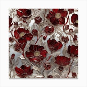 Floral pattern 6 Canvas Print