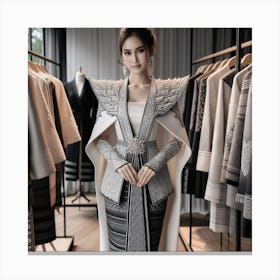 Thai Fashion Canvas Print