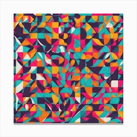 Abstract Geometric Pattern 19 Canvas Print