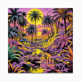 Tropical Jungle Canvas Print