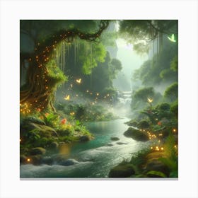 Fairy Forest Canvas Print