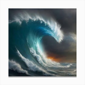 Ocean Wave Canvas Print