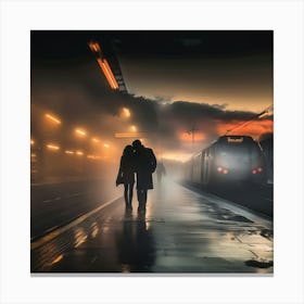 Evening Commute Canvas Print