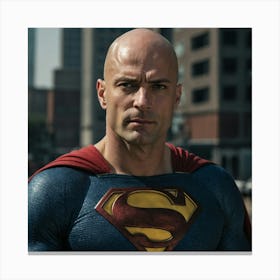 Superman Canvas Print