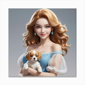 Cinderella 126 Canvas Print