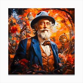 The Time Traveller Canvas Print
