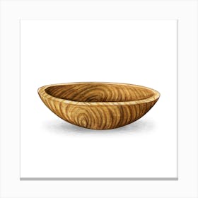 Wooden Bowl.2 Canvas Print