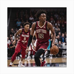 Al-Farouq Aminu AI Canvas Print