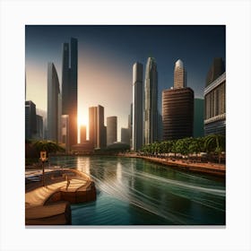 Cityscape Canvas Print