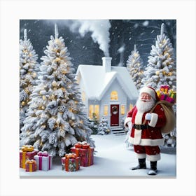 Santa Claus 5 Canvas Print