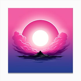 Sunset In The Sky Canvas Print