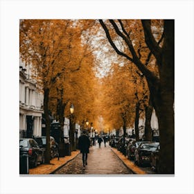 Autumn In London 4 Canvas Print