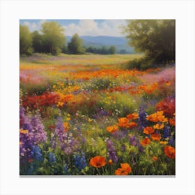 Wildflowers Canvas Print