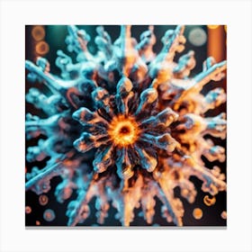 Snowflake 6 Canvas Print