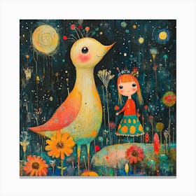 Little Bird Canvas Print