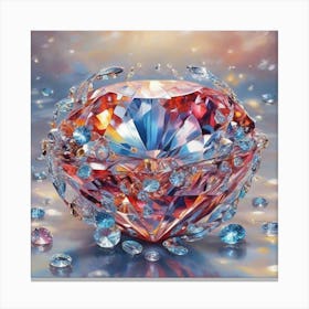 'Diamond' Canvas Print