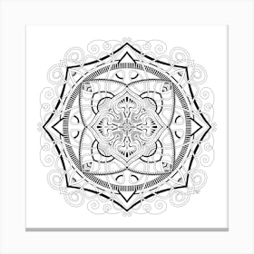 Mandala Motif 1 Canvas Print