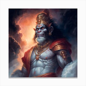 Lord Hanuman 2 Canvas Print