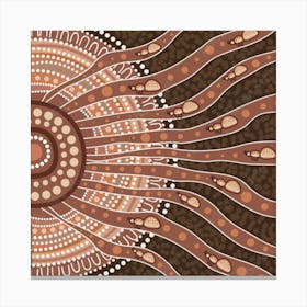 Aboriginal Art 1 Canvas Print