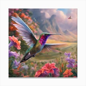 Hummingbird Canvas Print