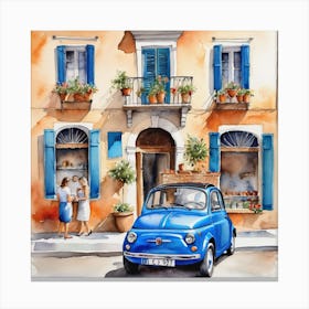 Italy Painting Canvas Print