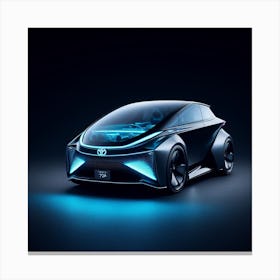 Futuristic Car 6 Canvas Print