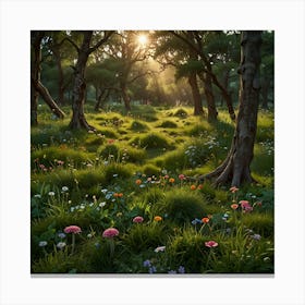 Fairy Garden 29 Canvas Print