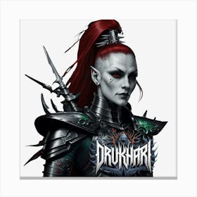 Drukhari inspiration Canvas Print