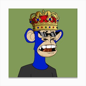 King Of The Monkeys Canvas Print