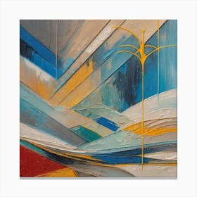 Abstract Painting Canvas Print