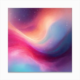 Aurora Galaxy Canvas Print