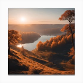 Autumnal Light Canvas Print