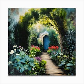 Into The Garden Canvas Print