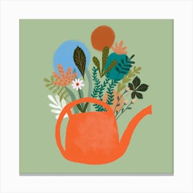 Watering Can Canvas Print