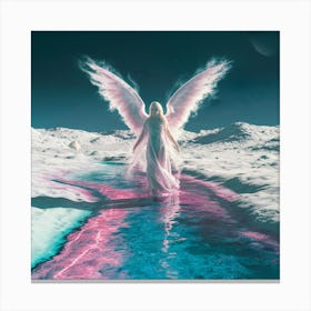 Angel Of The Water Canvas Print