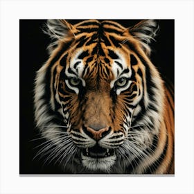 Tiger Portrait Canvas Print