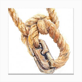 Knotty Knot 3 Canvas Print