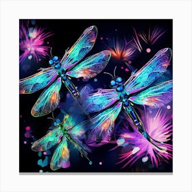 Dragonflies 13 Canvas Print