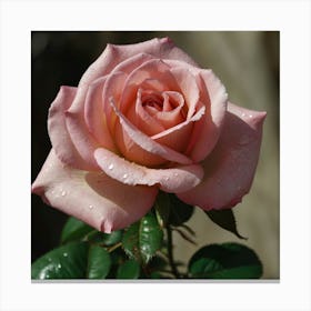 Pink Rose Canvas Print