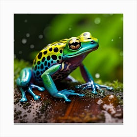 Colorful Frog Canvas Print