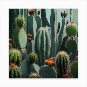 Cactus Garden Canvas Print