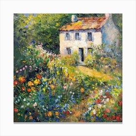 Cottage Dream Garden 3 Canvas Print