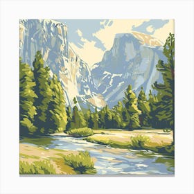 Yosemite Valley 4 Canvas Print