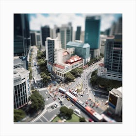 Cityscape 32 Canvas Print