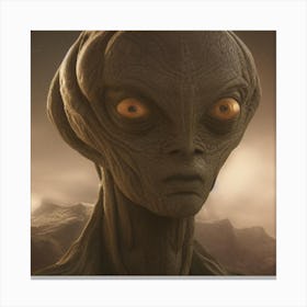 Alien 1 Canvas Print