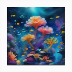 Coral Reef Canvas Print